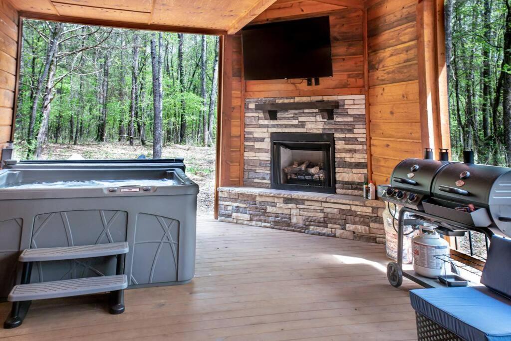 The Secluded Reset Button Cabin Broken Bow Exterior foto